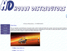 Tablet Screenshot of hobbydistributors.co.za